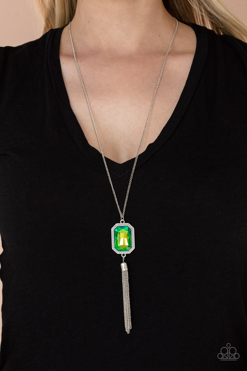Blissed Out Opulence - Green - Paparazzi Accessories - $5.00