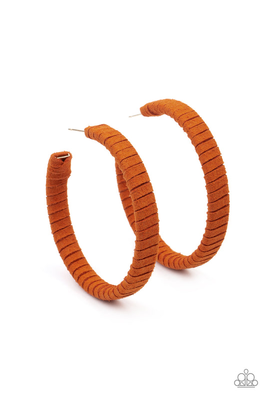 Suede Parade - Orange - HTO Bling